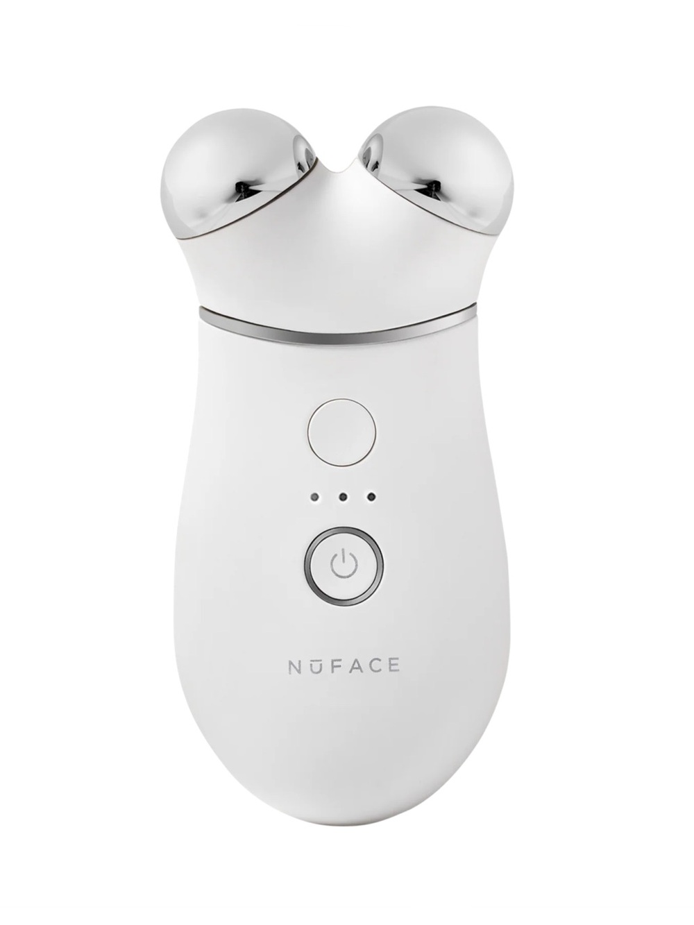 NuFace Facial Sculpting Device in White & Silver